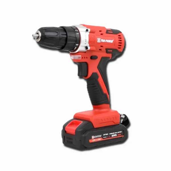 Xtra Power Cordless Drill, XPT 483, 21V, 1500mAh Battery
